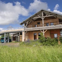 Headquarters building of the naturalist association specializing in insects Arthropologia in La Tour de Salvigny, France on May 15, 2024.
Batiment du siège de l'association naturaliste spécialiste des insectes Arthropologia à La Tour de Salvigny, France le 15 mai 2024.